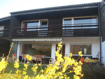 Haus vom Garten aus