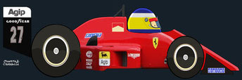 Michele Alboreto by Muneta & Cerracín