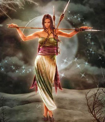Star warrioress of the heart of peace