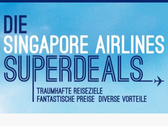 CheckEinfach | Singapore Airlines Superdeals