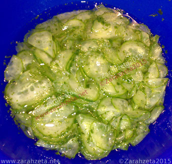 Gurkensalat mit Dill