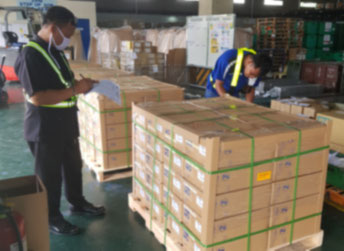 Checking by Security guard and helper vs Delivery Receipt