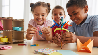DIY Bastelarbeit Kinder