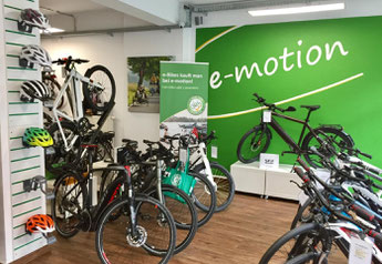 Die e-motion e-Bike Welt in Bochum