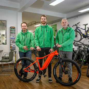 Die e-motion e-Bike Experten in der e-motion e-Bike Welt in Bochum