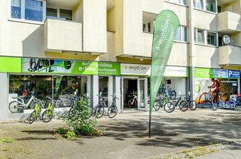 e-Bike Auswahl in der e-motion e-Bike Welt Berlin-Steglitz