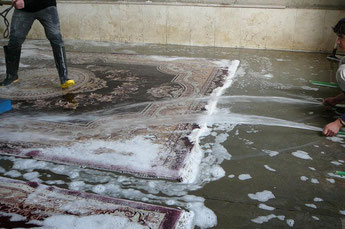 pulitura tappeti persiani, lavaggio tappeto con acqua Udine