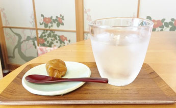 心美、自家製、梅ジュース