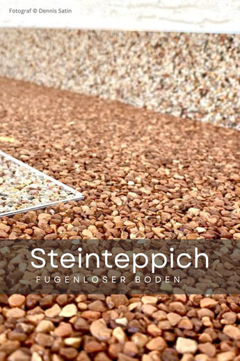 Steinteppich Boden für innen und außen