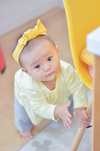 赤ちゃんのひとり立ち・ひとり歩き