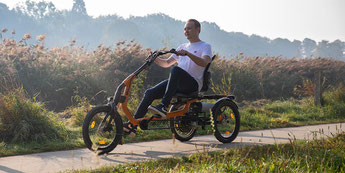 Dreiräder Probefahrt bei den Experten in Gießen