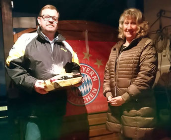 Die Sängerfreunde Leerstetten gratulieren Günther Stroech zum 60. Geburtstag