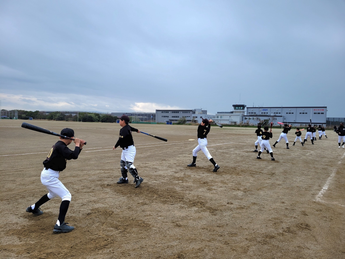 福岡軟式野球少年クラブチーム　練習