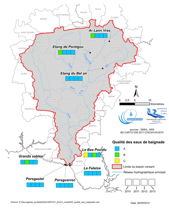 Qualité des eaux de baignade