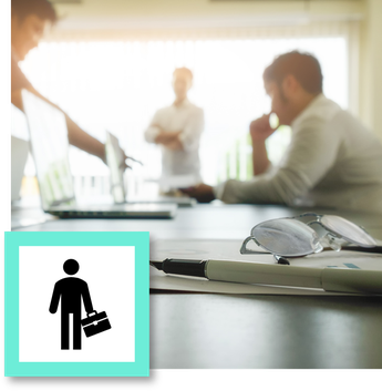 Situation showing tax filing and tax advisory service for  business clients and freelancer.