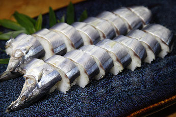 Saury Sushi