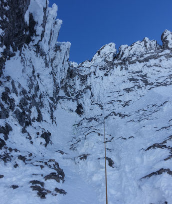 Skitour, Chli Spannort, Krönten, Kröntenhütte, Traverse