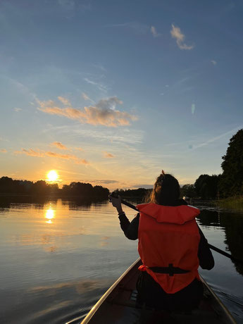 Kanufahren auf den Mälaren. (Foto: privat)