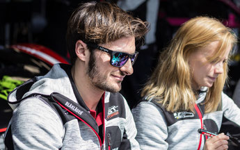 Marco Bonanomi & Mikkaela Ahlin-Kottulinsky by AUST Motorsport