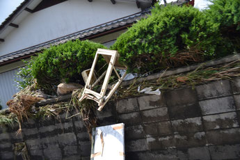 阿蘇無線救護隊が災害支援時に撮影した写真