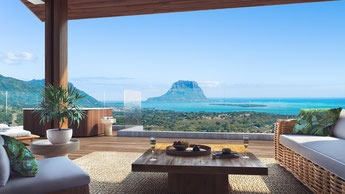 Achat appartement vue mer Île Maurice Montana Oceano