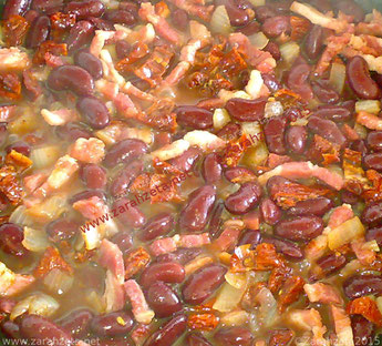 Chili con Carne mit Kidneybohnen im Countrystyle