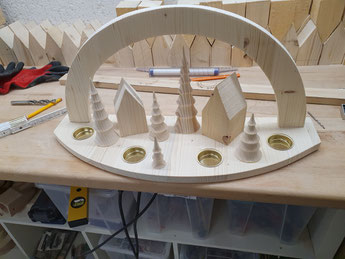 Prototyp neuer Schwibbogen (Foto D. Mohr)