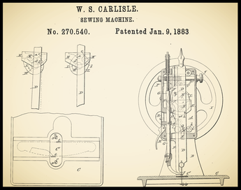 US Patent 270.540 ............................... January 9, 1883