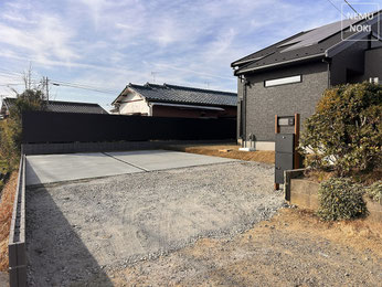 ホテル、ウッドデッキ、洗い出し舗装、房州砂岩石、ライトアップ、テラス、プライベート、ガーデン、エクステリア、リフォーム、パティオムーヴ、南房総市、君津市
