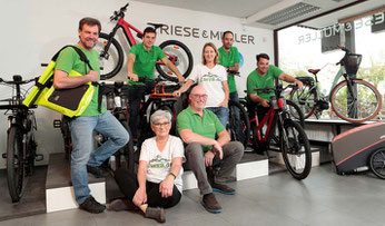 Die e-motion e-Bike Experten in der e-motion e-Bike Welt in München Süd