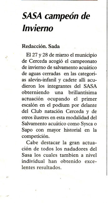 SASA Seguimos cosechando éxitos