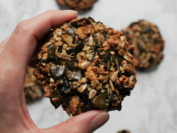 Kürbiskern-Cookies
