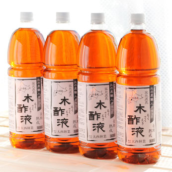 熟成木酢液(1.5L)4本セット