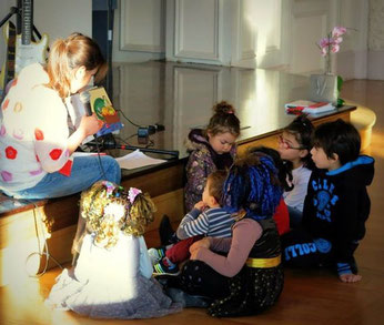 Lecture des Fruits Kiki au Noël de Josephine à la mairie de Tours - 26 décembre 2013