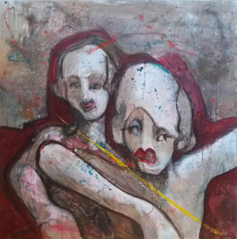 acrylique sur toile - 100x100