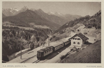 A. G. Brown Broveri & Co, gestempelt 16. März 1918
