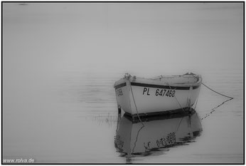 Stille#Ruhe#sw#Boot#See#Roland Valter#rolva#Natur-Fotografie#Aachen 
