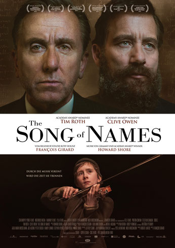 The Song Of Names Plakat