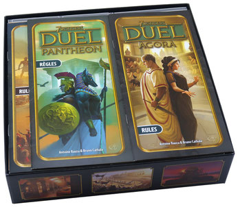 folded space insert organizer 7 wonders duel agora pantheon