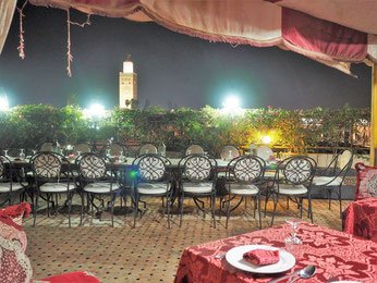 Restaurant in Marrakesch