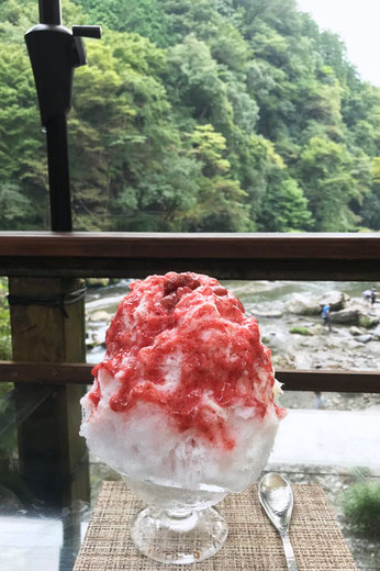 氷もシロップも悪くないが...　量が多すぎて途中で飽きた