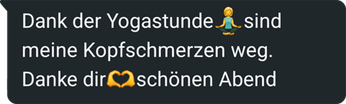 Das sagen andere über mich