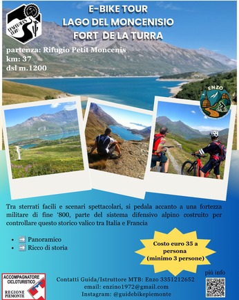 Fattibile dal 1° Luglio al 15 Ottobre