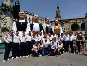 La Comparsa en Vitoria