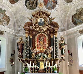 Hochaltar Marienberg - Foto Peter Mader - Fügen