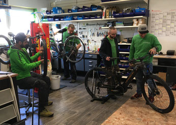 Inspektion; e-Bike Saison 2020; Sicherheit; Werkstatt; Zweirad-Mechaniker