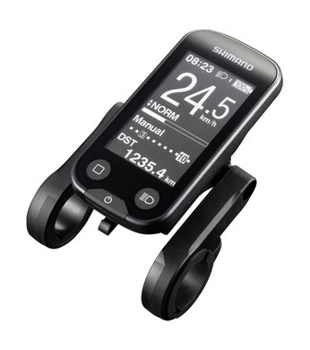 Das Shimano SC-E6100 e.Bike Display kann abgenommen werden, sodass Sie nur mit der Junction Box fahren
