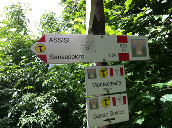 am Weg nach Assisi