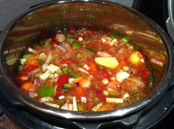 Ungarische Krautsuppe im Instant Pot