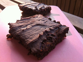 gesunde und leckere Süßkartoffel-Brownies
